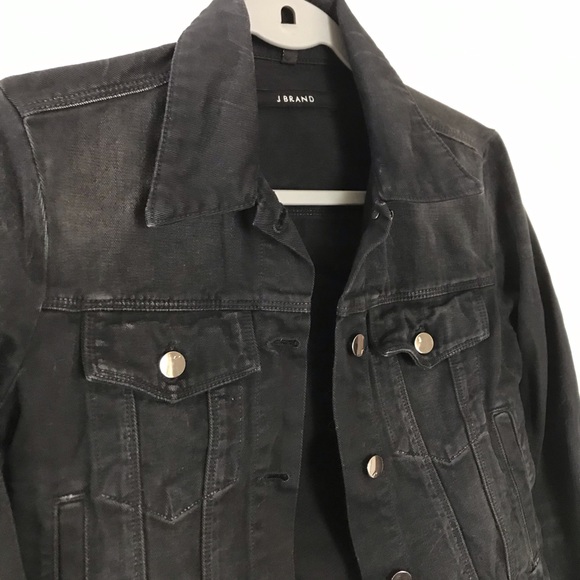 JBrand Harlow Cropped Denim Jacket Size XS - Picture 6 of 8